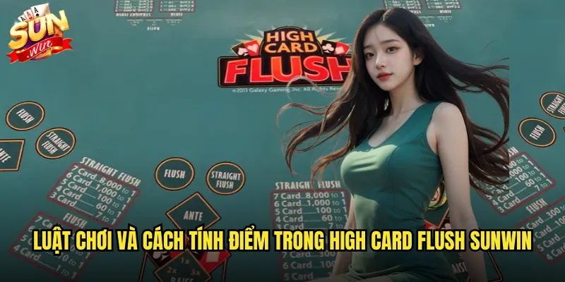 High Card Flush sunwin game poker mới lạ với luật chơi độc đáo 2 Luật chơi và cách tính điểm trong High Card Flush sunwin